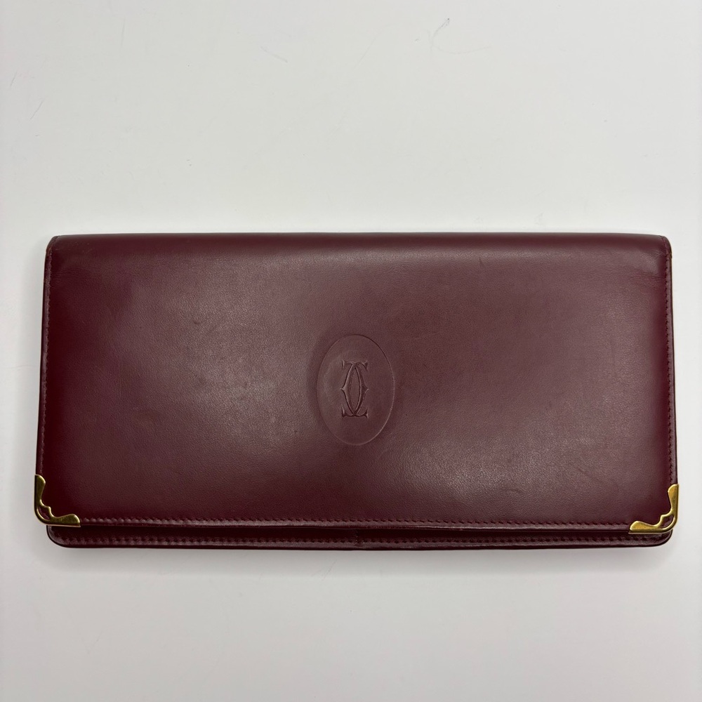 Cartier Leather Long Wallet